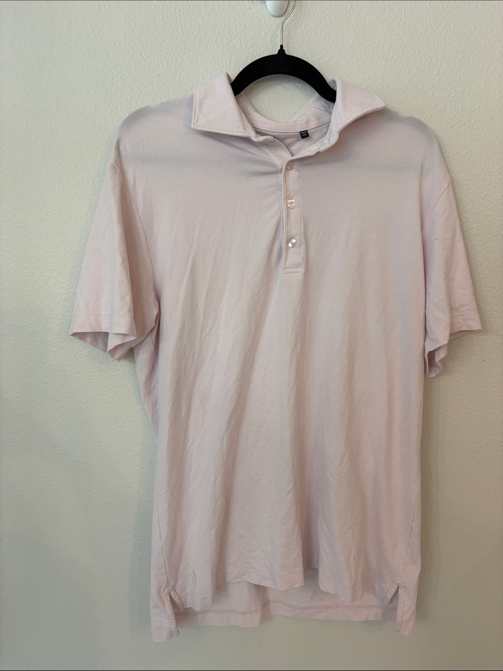 johnnie-O Light Pink Short Sleeve Polo